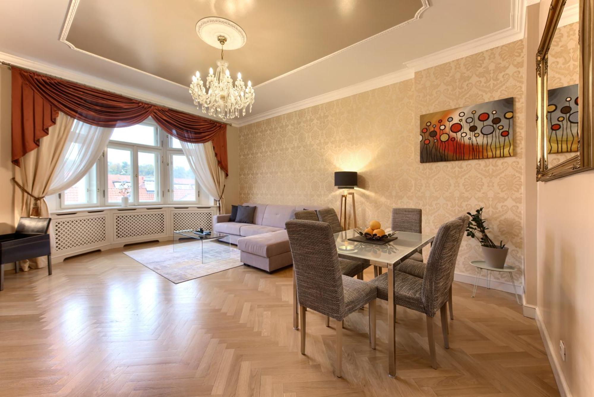 Milosrdnych Apartments Prag Exteriör bild