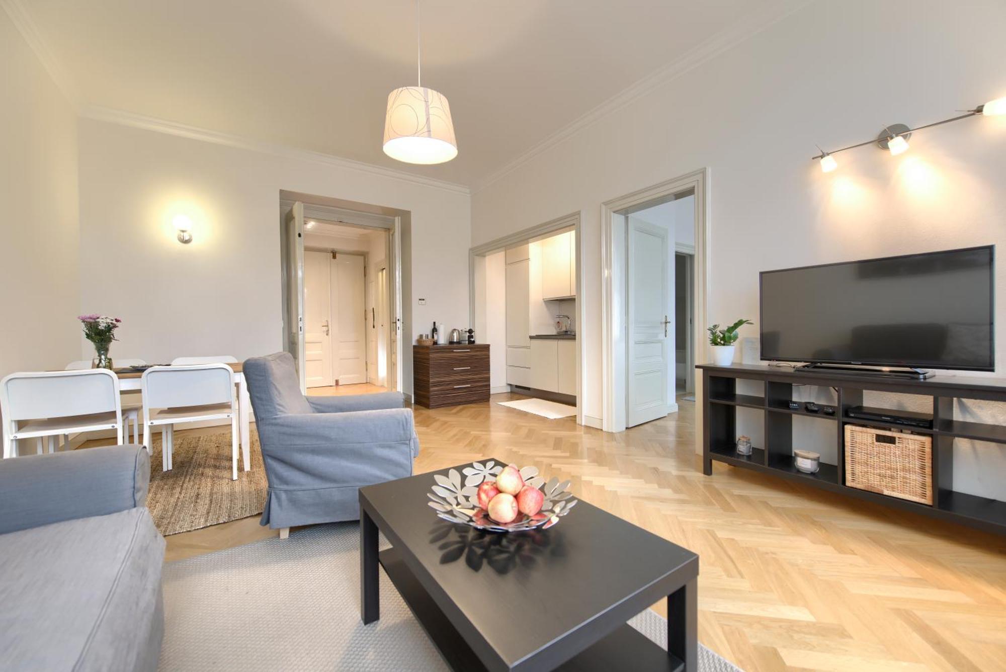 Milosrdnych Apartments Prag Rum bild