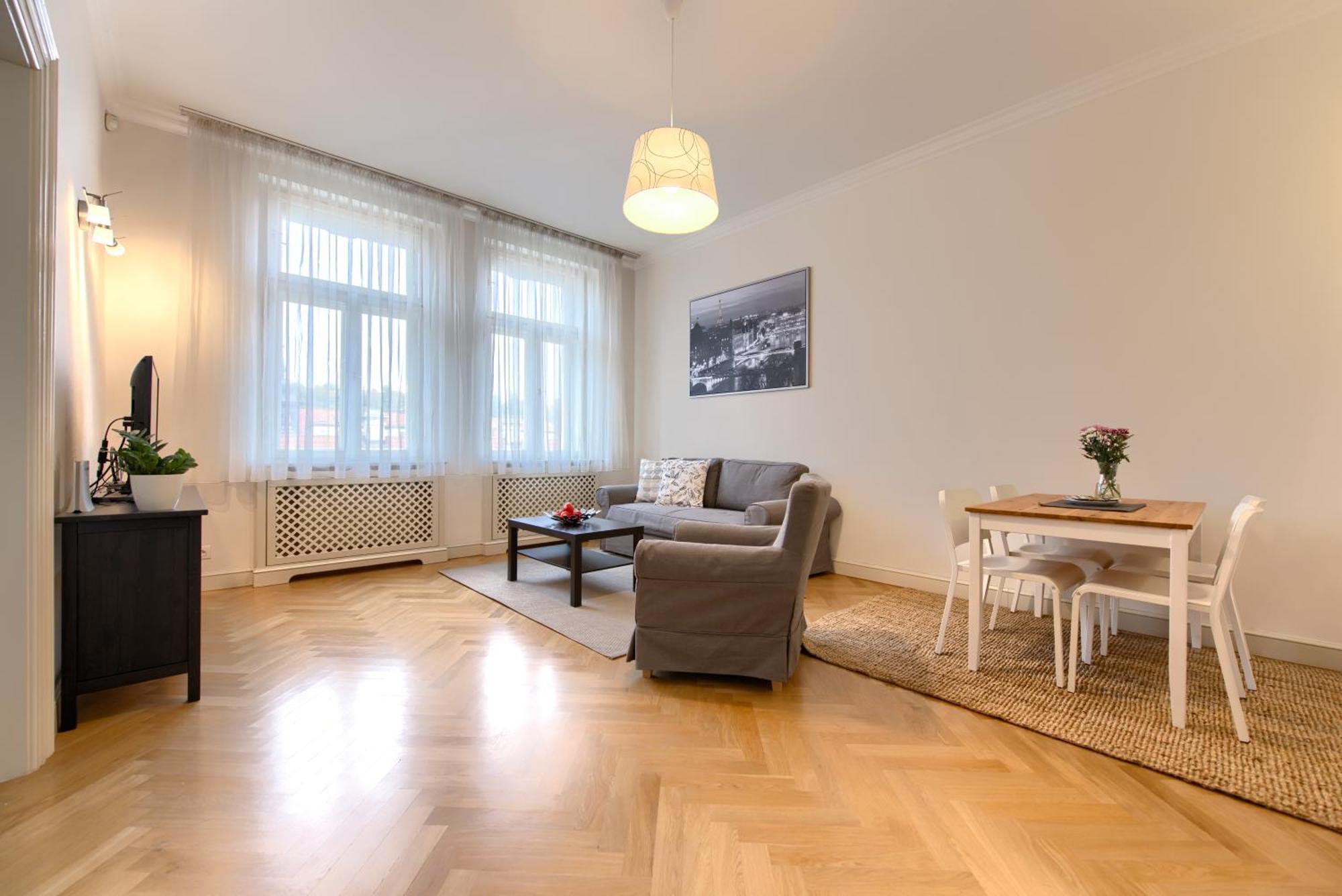 Milosrdnych Apartments Prag Rum bild