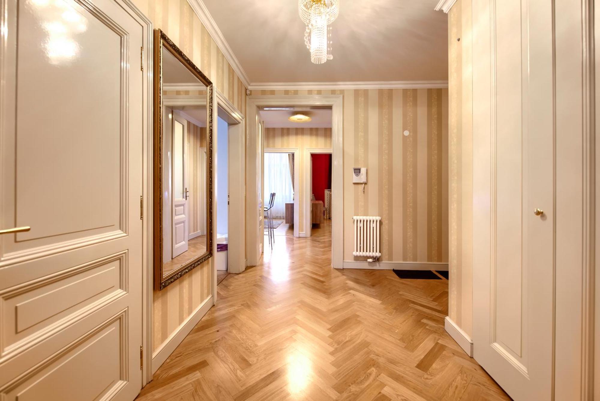 Milosrdnych Apartments Prag Rum bild